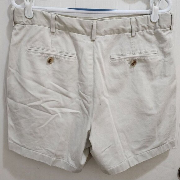 Lot of 3 Lands' End Traditional Fit Chino Shorts Size 34 100% Cotton - Picture 7 of 16